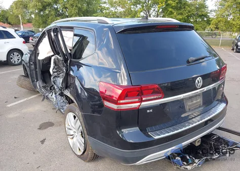 2019 Volkswagen Atlas 3.6L V6 Se W/Technology из США, поврежденный, VIN 1V2UR2CA2KC558391